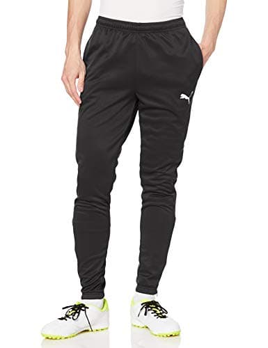 PUMA(プーマ) 吸水速乾 ジャージパンツ TEAMRISE トレーニングパンツ メンズ 24年秋冬カラー ブラック ホワイト(03) M