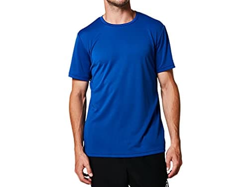 [アシックス] トレーニングウエア ワンポイント半袖シャツ 2031A665 [メンズ] メンズ ブルー 日本 XS (日本サイズXS相当)