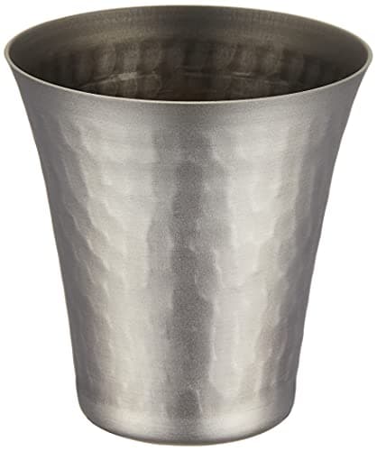 ナガオ 燕三条 チタン 日本酒グラス 槌目 65ml 日本製 TW-11