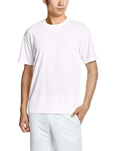 4.1オンス ドライアスレチック Tシャツ 590001 ホワイト L