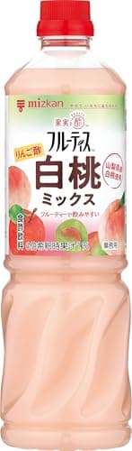 ミツカン 業務用 フルーティス りんご酢 白桃ミックス 1000ml(6倍濃縮タイプ)飲むお酢