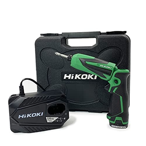 【Amazon.co.jp限定】HiKOKI(ハイコーキ) 7.2V ペン型インパクト WH7DL 初回修理保証 バッテリー1個・充電器・ケース付 電動ドライバー インパクトドライバー WH7DL(LCSK)