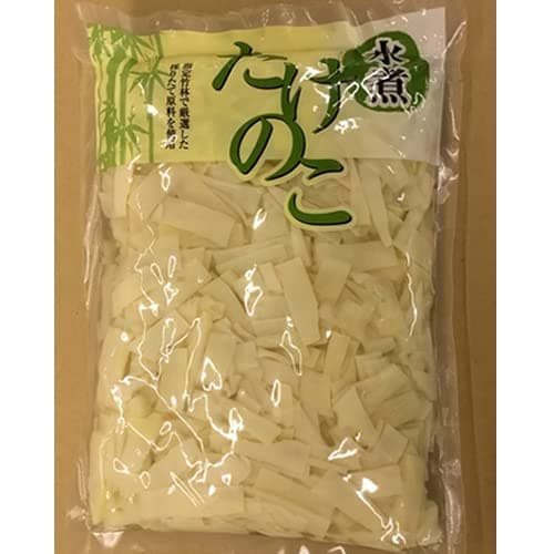 嘉成実業 たけのこ水煮 孟宗筍 スライス(短冊切) 固形量1ｋｇ