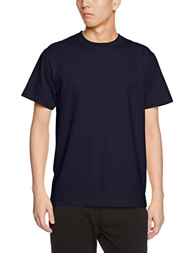[ユナイテッドアスレ] 5.6オンス ハイクオリティー Tシャツ 500101 086 ネイビー XL
