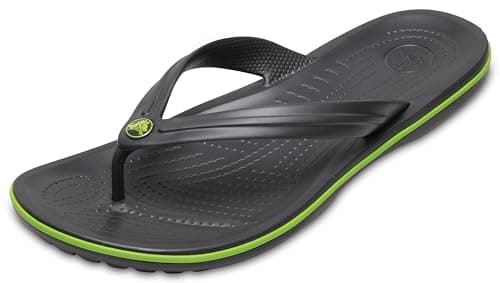 [クロックス] クロックバンド フリップ 11033 Graphite/Volt Green US M5W7(23 cm)