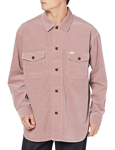 [リー] シャツ LITE LOOSE FIT SHIRTS メンズ パープル S