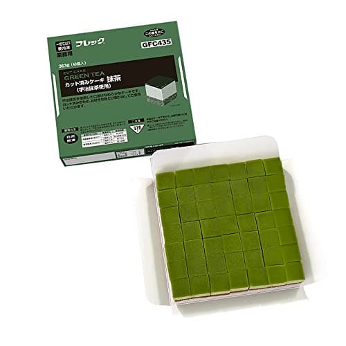 [冷凍] 味の素 カット済みケーキ 抹茶（宇治抹茶使用） 367g