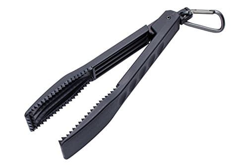 第一精工 フィッシュグリップ ワニグリップミニMC ブラック フィッシュクリップ フィッシングプライヤー フィッシンググリップ 釣り プラスチック