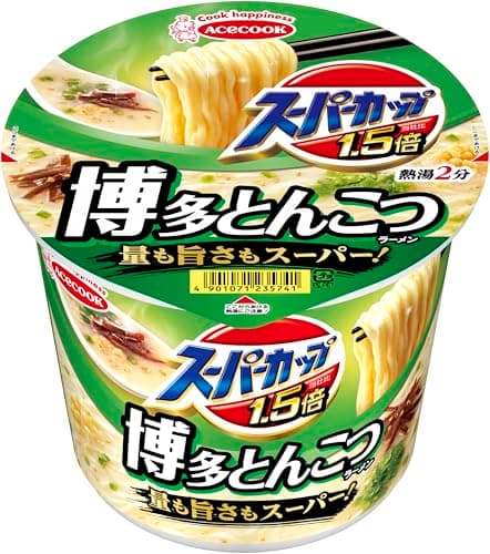 エースコック スーパーカップ1.5倍 とんこつラーメン 111g