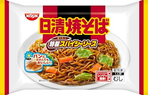 [冷凍] 日清焼そば スパイシーソース 1人前 ×10