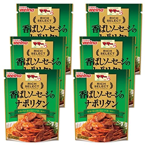 マ・マー リッチセレクト 香ばしソーセージのナポリタン 240g×6個